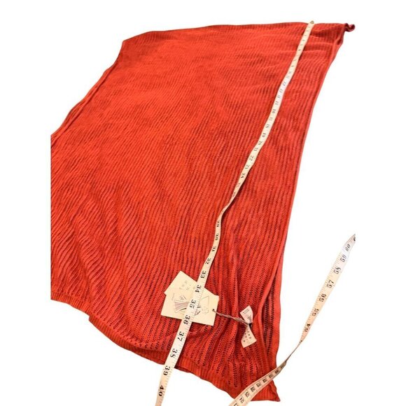 Knitted Coral Mesh  Scarf By A New Day NTW - Picture 6 of 9